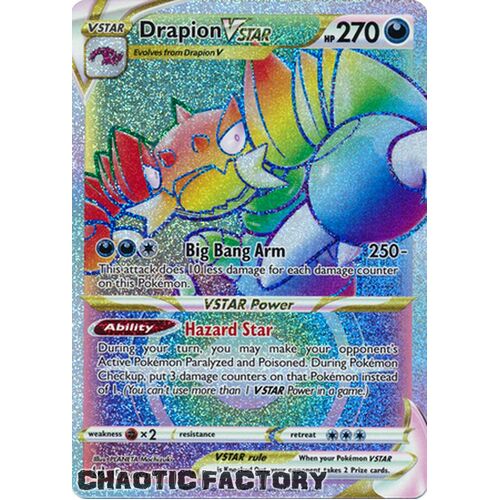 Drapion VSTAR - 200/196 - Hyper Rare NM