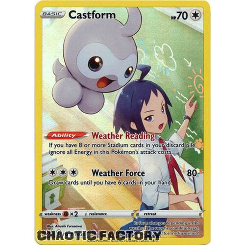 Castform - TG11/TG30 - Holo Rare NM