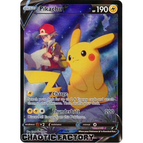 Pikachu V - TG16/TG30 - Ultra Rare NM