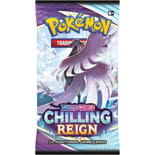 POKEMON TCG Sword & Shield 2 Chilling Reign Booster Pack