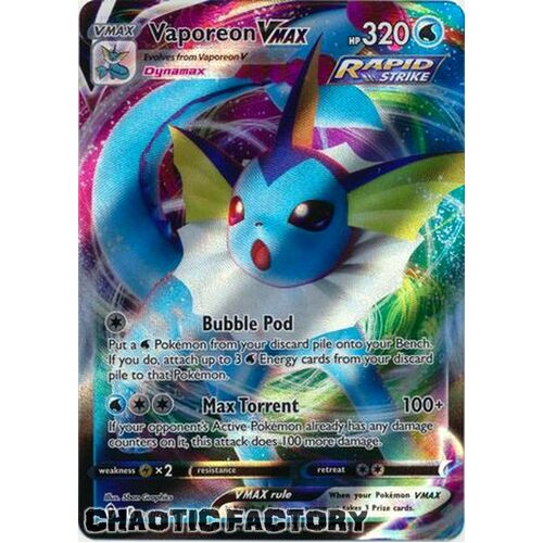 Vaporeon VMAX - 030/203 - Ultra Rare NM