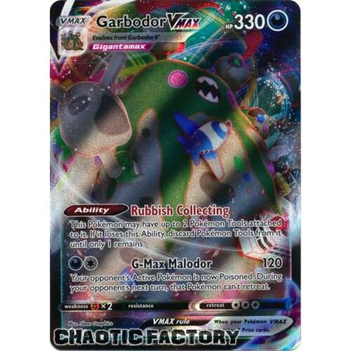 Garbodor VMAX - 101/203 - Ultra Rare NM