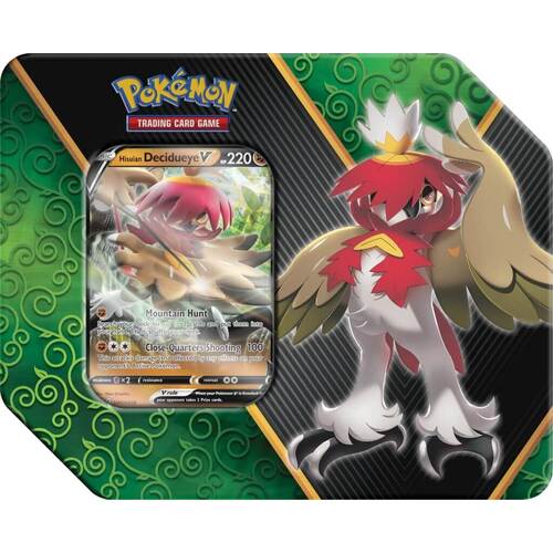 POKEMON TCG Divergent Powers Tin - Hisuian Decidueye V