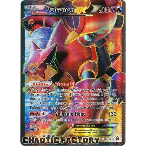 Volcanion EX - 107/114 - Full Art Ultra Rare LP