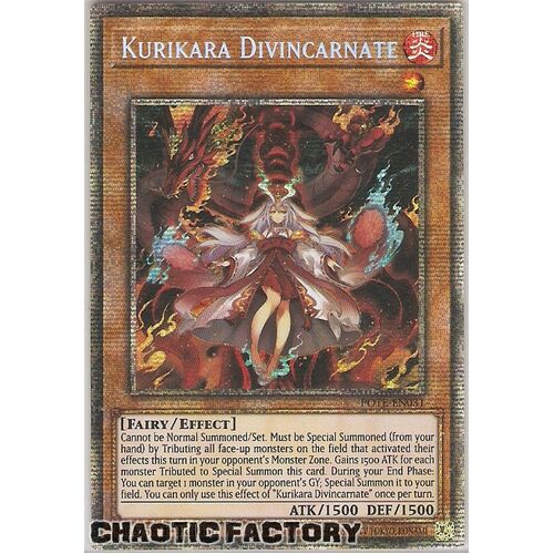 STARLIGHT RARE POTE-EN031 Kurikara Divincarnate 1st Edition NM