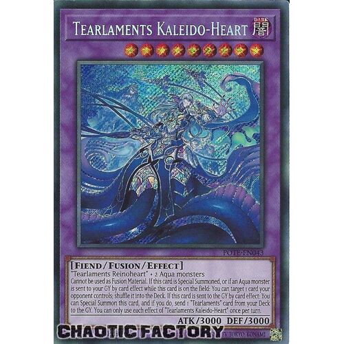 POTE-EN043 Tearlaments Kaleido-Heart Secret Rare 1st Edition NM