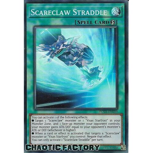 POTE-EN059 Scareclaw Straddle Super Rare 1st Edition NM