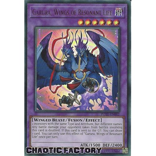 POTE-EN082 Garura, Wings of Resonant Life Ultra Rare 1st Edition NM