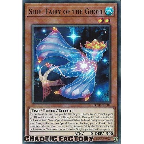 POTE-EN087 Shif, Fairy of the Ghoti Super Rare 1st Edition NM