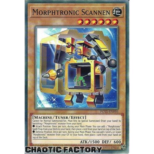 POTE-EN095 Morphtronic Scannen Common 1st Edition NM