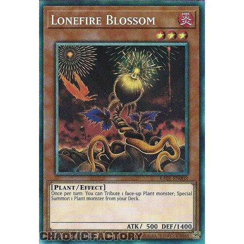 COLLECTOR'S Rare RA01-EN002 Lonefire Blossom 1st Edition NM