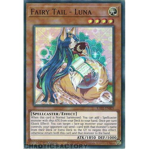 RA01-EN009 Fairy Tail - Luna Super Rare 1st Edition NM