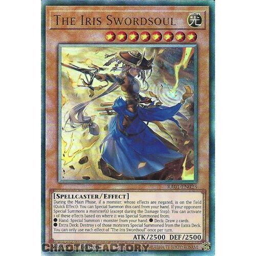 ULTIMATE Rare RA01-EN023 The Iris Swordsoul 1st Edition NM