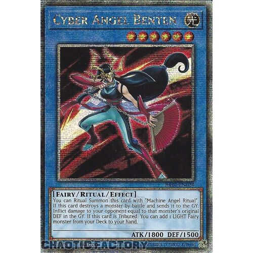 Quarter Century Secret Rare RA01-EN024 Cyber Angel Benten 1st Edition NM