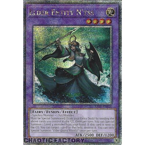 Quarter Century Secret Rare RA01-EN026 Elder Entity N'tss 1st Edition NM