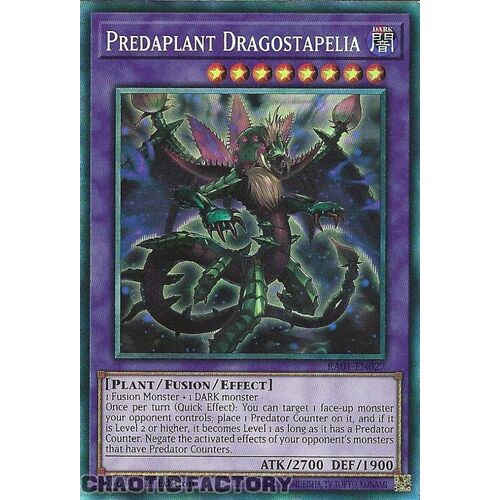 COLLECTOR'S Rare RA01-EN027 Predaplant Dragostapelia 1st Edition NM