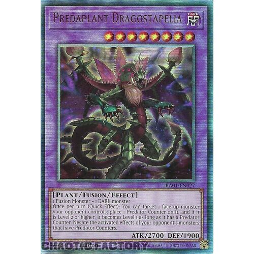 ULTIMATE Rare RA01-EN027 Predaplant Dragostapelia 1st Edition NM