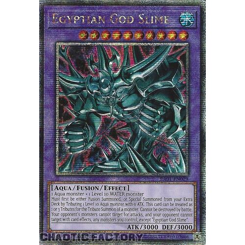 Quarter Century Secret Rare RA01-EN029 Egyptian God Slime 1st Edition NM