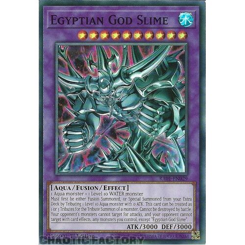 RA01-EN029 Egyptian God Slime Super Rare 1st Edition NM