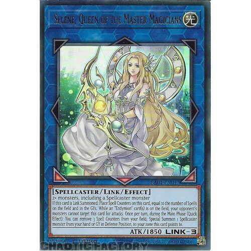 RA01-EN047 Selene, Queen of the Master Magicians ULTRA Rare 1st Edition NM