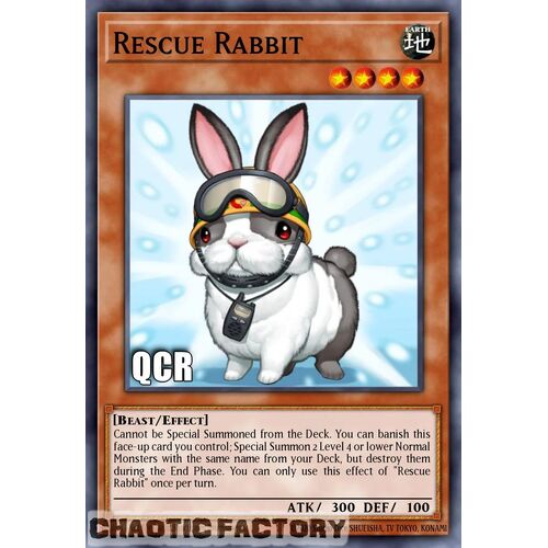 Quarter Century Secret Rare RA02-EN008 Rescue Rabbit 1st Edition NM