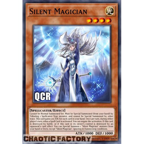 Quarter Century Secret Rare RA02-EN012 Silent Magician 1st Edition NM