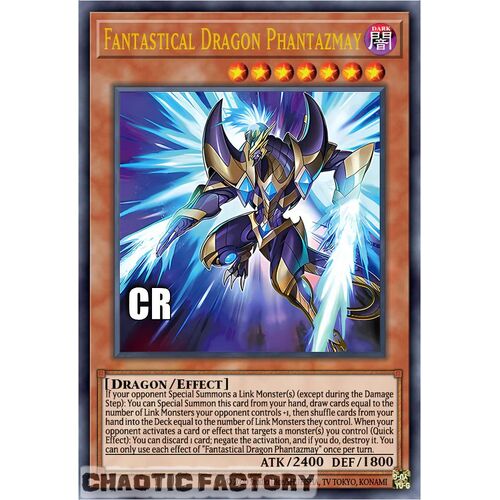 Collector's Rare RA02-EN013 Fantastical Dragon Phantazmay (alternate art) 1st Edition NM