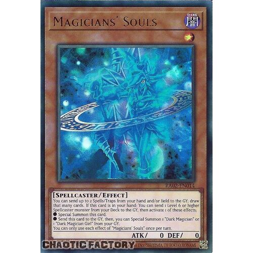 RA02-EN014 Magicians' Souls Ultra Rare 1st Edition NM