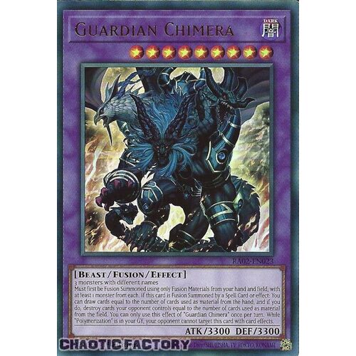 RA02-EN023 Guardian Chimera Ultra Rare 1st Edition NM