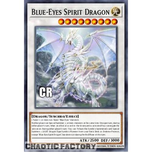 Collector's Rare RA02-EN030 Blue-Eyes Spirit Dragon 1st Edition NM