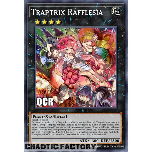 Quarter Century Secret Rare RA02-EN034 Traptrix Rafflesia 1st Edition NM