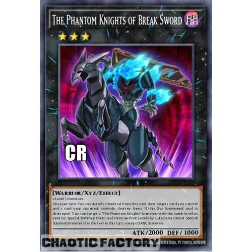 Collector's Rare RA02-EN035 The Phantom Knights of Break Sword 1st Edition NM