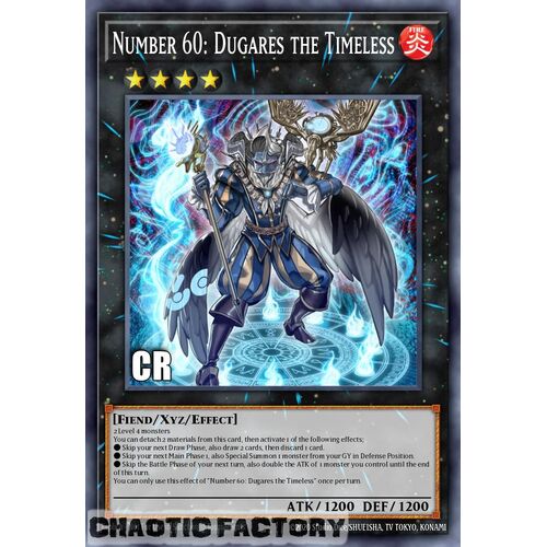 Collector's Rare RA02-EN037 Number 60: Dugares the Timeless 1st Edition NM