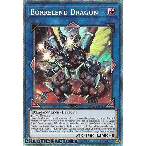 Collector's Rare RA02-EN043 Borrelend Dragon 1st Edition NM