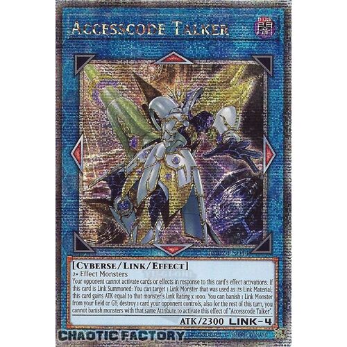 Quarter Century Secret Rare RA02-EN044 Accesscode Talker 1st Edition NM