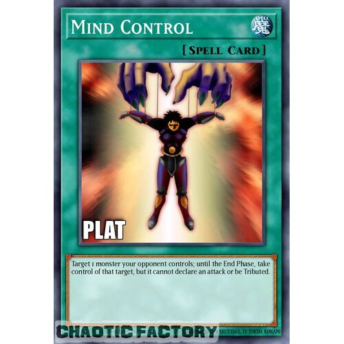 Platinum Secret Rare RA02-EN046 Mind Control 1st Edition NM