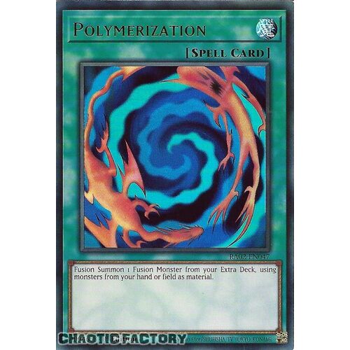 RA02-EN047 Polymerization Ultra Rare 1st Edition NM