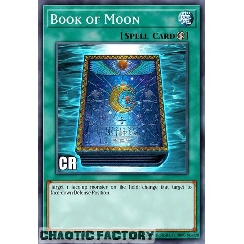 Collector's Rare RA02-EN050 Book of Moon 1st Edition NM