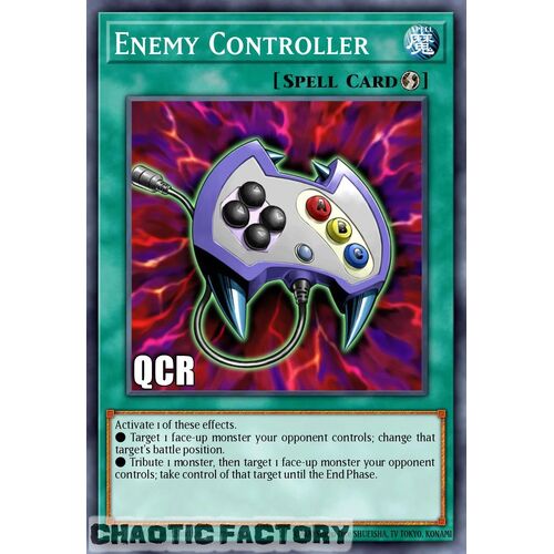 Quarter Century Secret Rare RA02-EN051 Enemy Controller 1st Edition NM