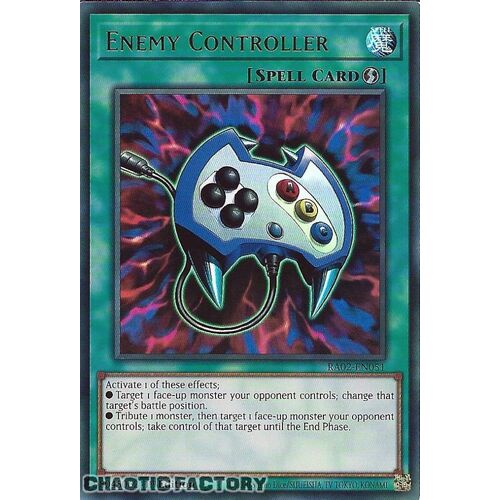 RA02-EN051 Enemy Controller Ultra Rare 1st Edition NM