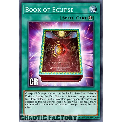 Collector's Rare RA02-EN054 Book of Eclipse 1st Edition NM