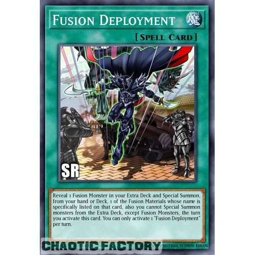 RA02-EN065 Fusion Deployment Super Rare 1st Edition NM