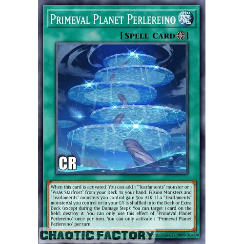 Collector's Rare RA02-EN069 Primeval Planet Perlereino 1st Edition NM