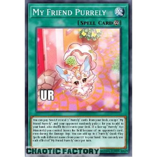 RA02-EN071 My Friend Purrely Ultra Rare 1st Edition NM