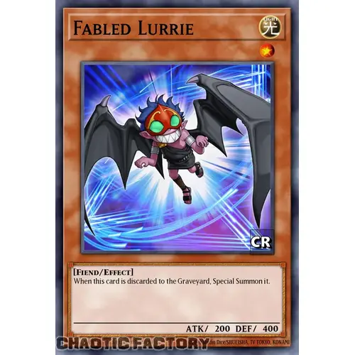 RA03-EN003 Fabled Lurrie Collector's Rare 1st Edition NM