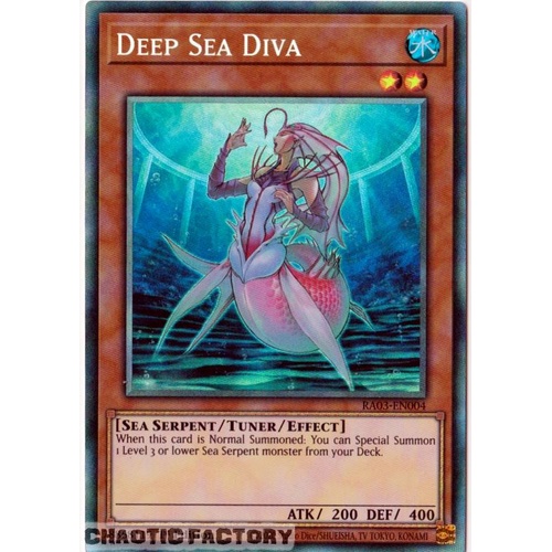 RA03-EN004 Deep Sea Diva Collector's Rare 1st Edition NM