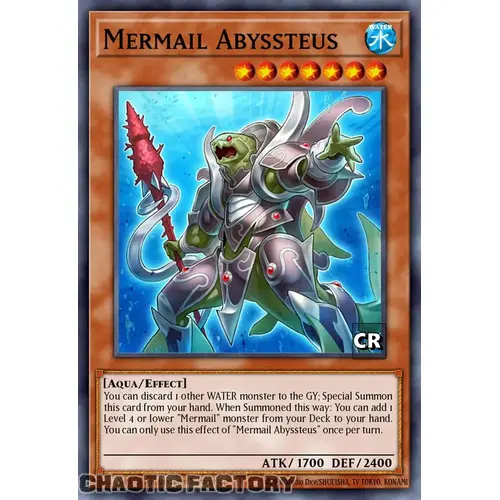 RA03-EN007 Mermail Abyssteus Collector's Rare 1st Edition NM