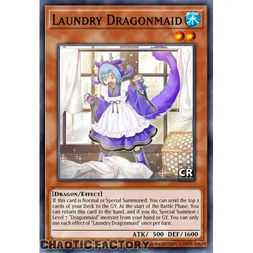 RA03-EN021 Laundry Dragonmaid Collector's Rare 1st Edition NM