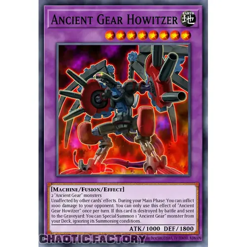 RA03-EN035 Ancient Gear Howitzer Super Rare 1st Edition NM