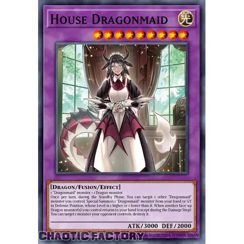 RA03-EN037 House Dragonmaid Super Rare 1st Edition NM